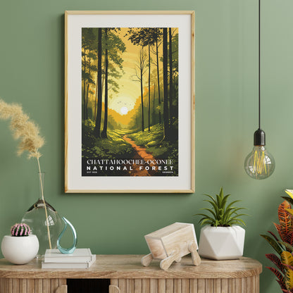Chattahoochee-Oconee National Forest Poster | S01