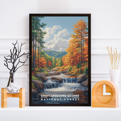 Chattahoochee-Oconee National Forest Poster | S02