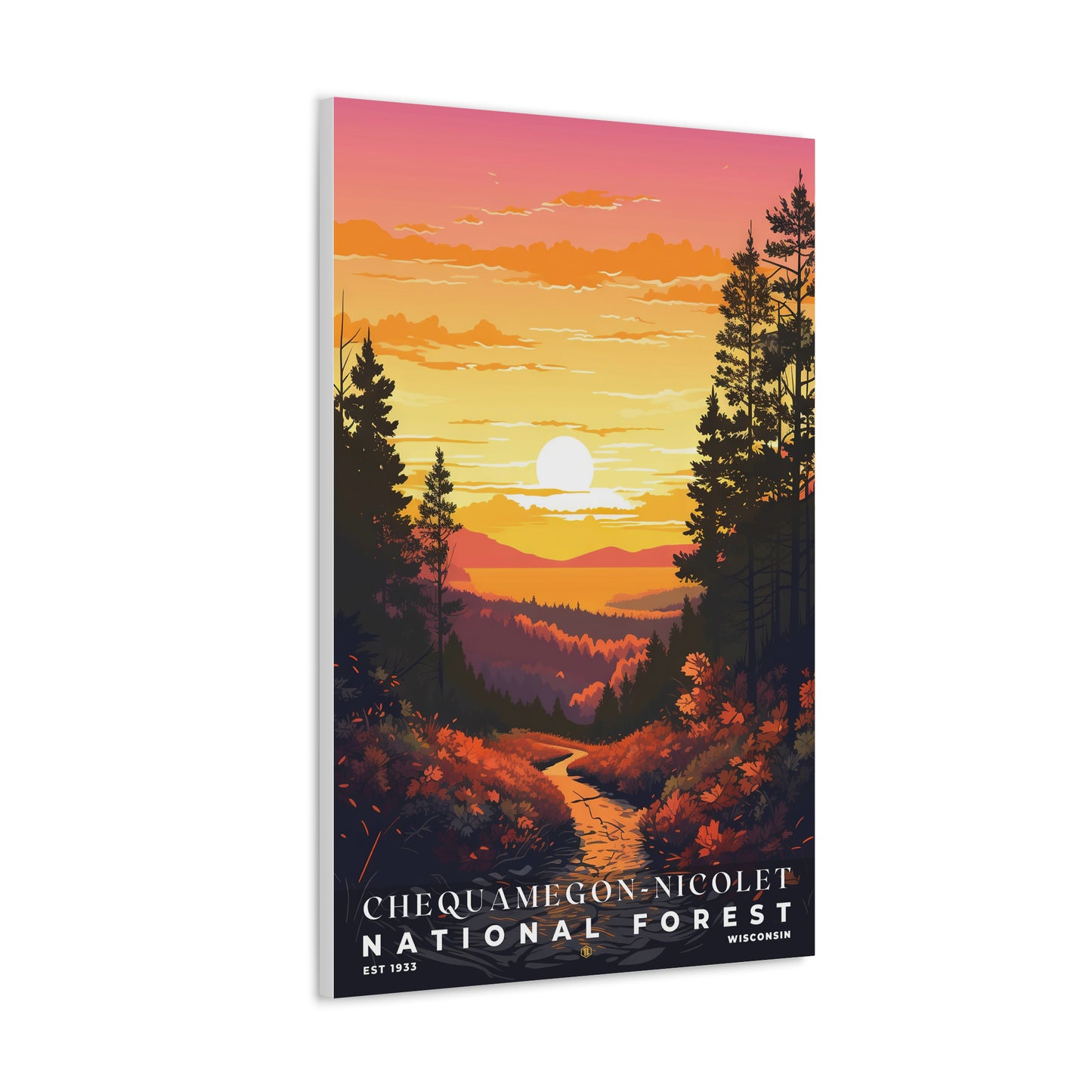 Chequamegon-Nicolet National Forest Poster | S01