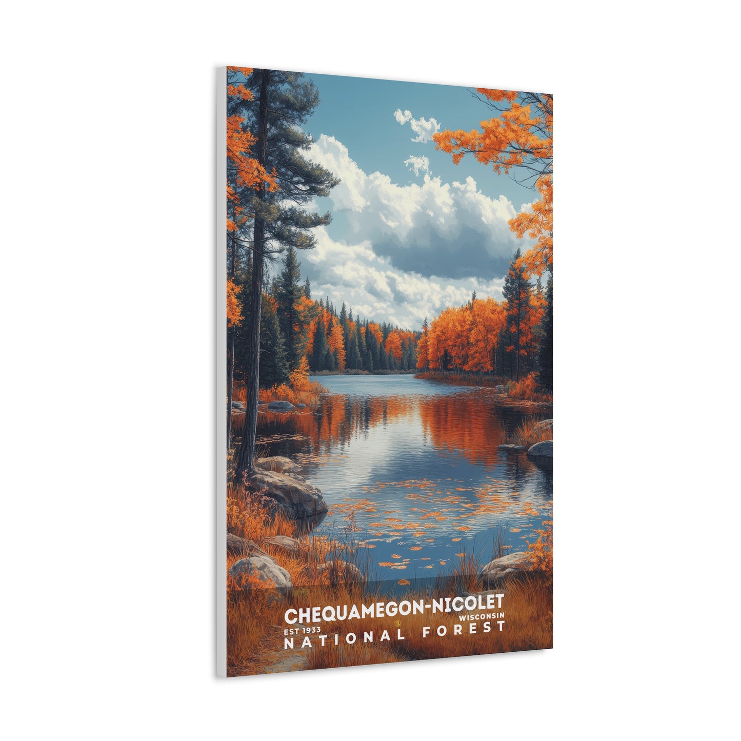 Chequamegon-Nicolet National Forest Poster | S02