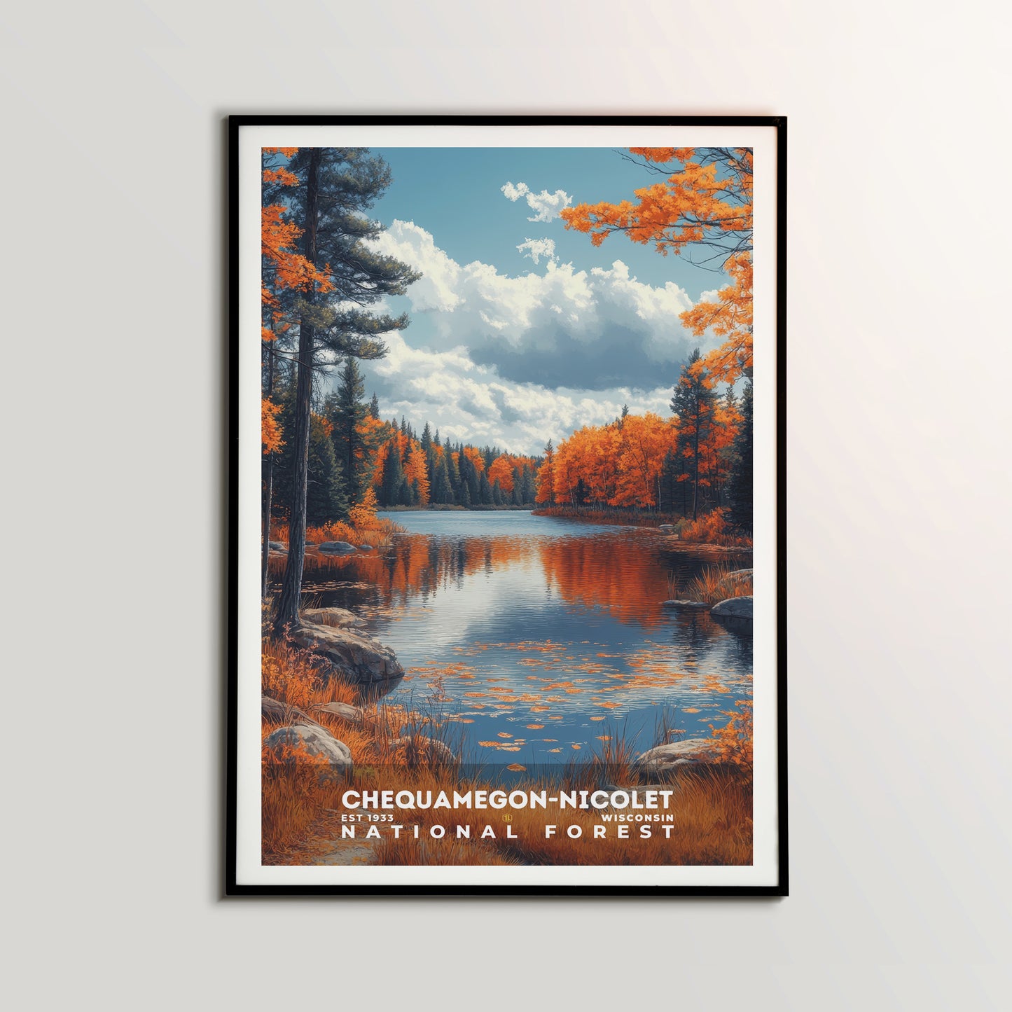 Chequamegon-Nicolet National Forest Poster | S02