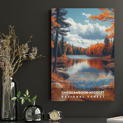 Chequamegon-Nicolet National Forest Poster | S02