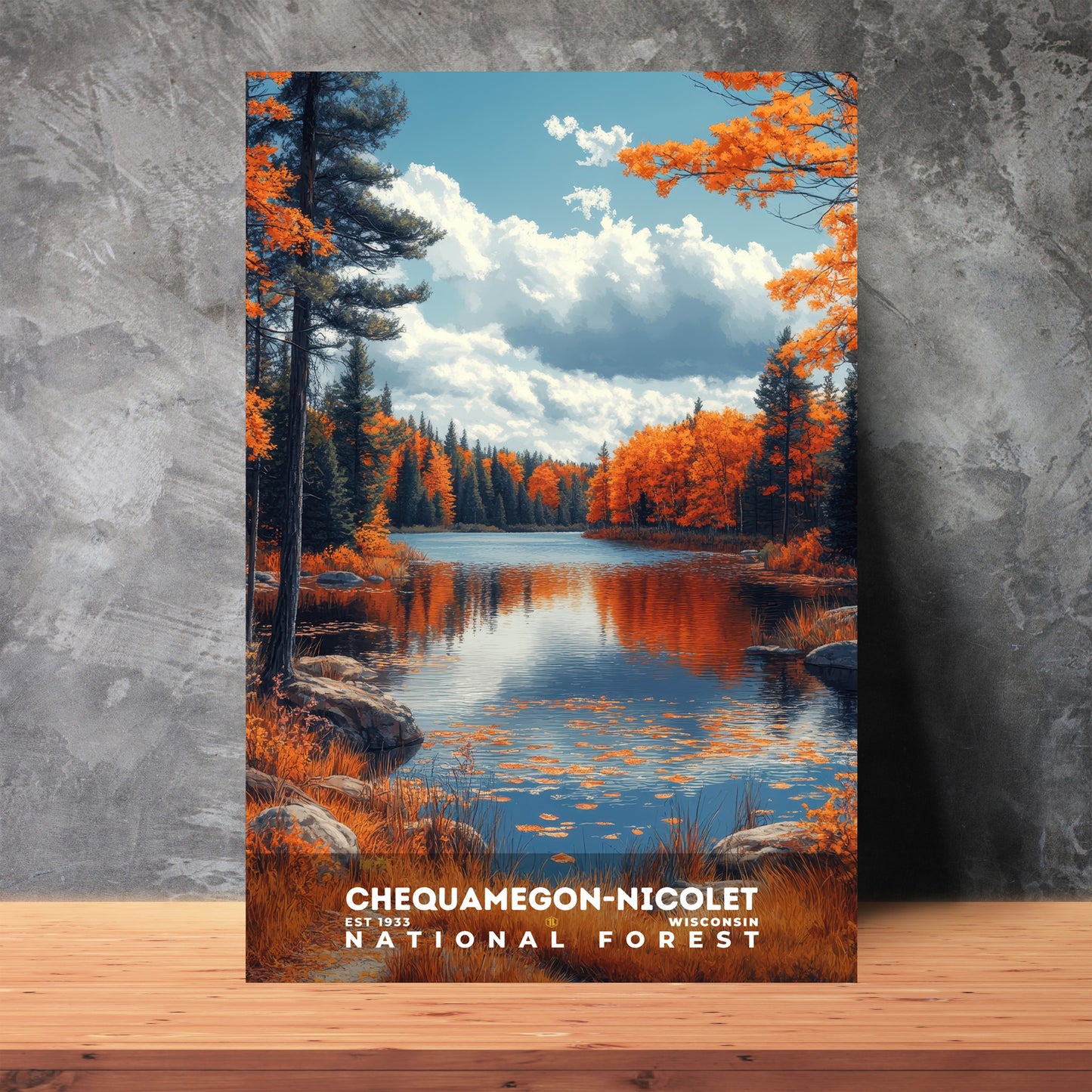 Chequamegon-Nicolet National Forest Poster | S02