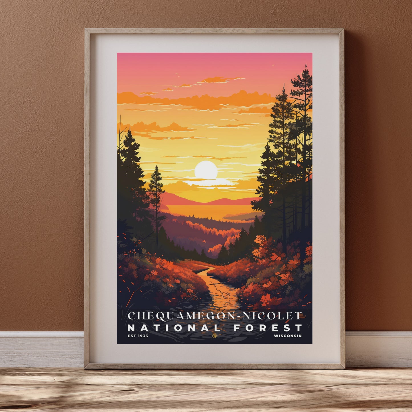 Chequamegon-Nicolet National Forest Poster | S01