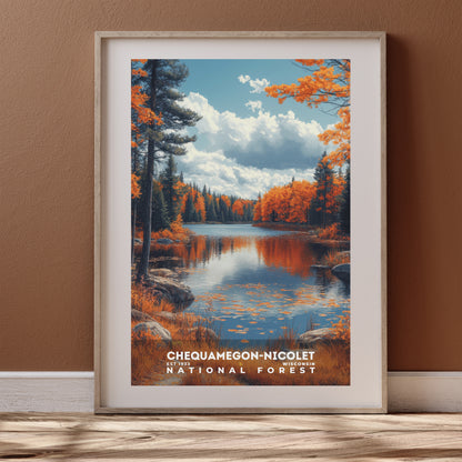 Chequamegon-Nicolet National Forest Poster | S02