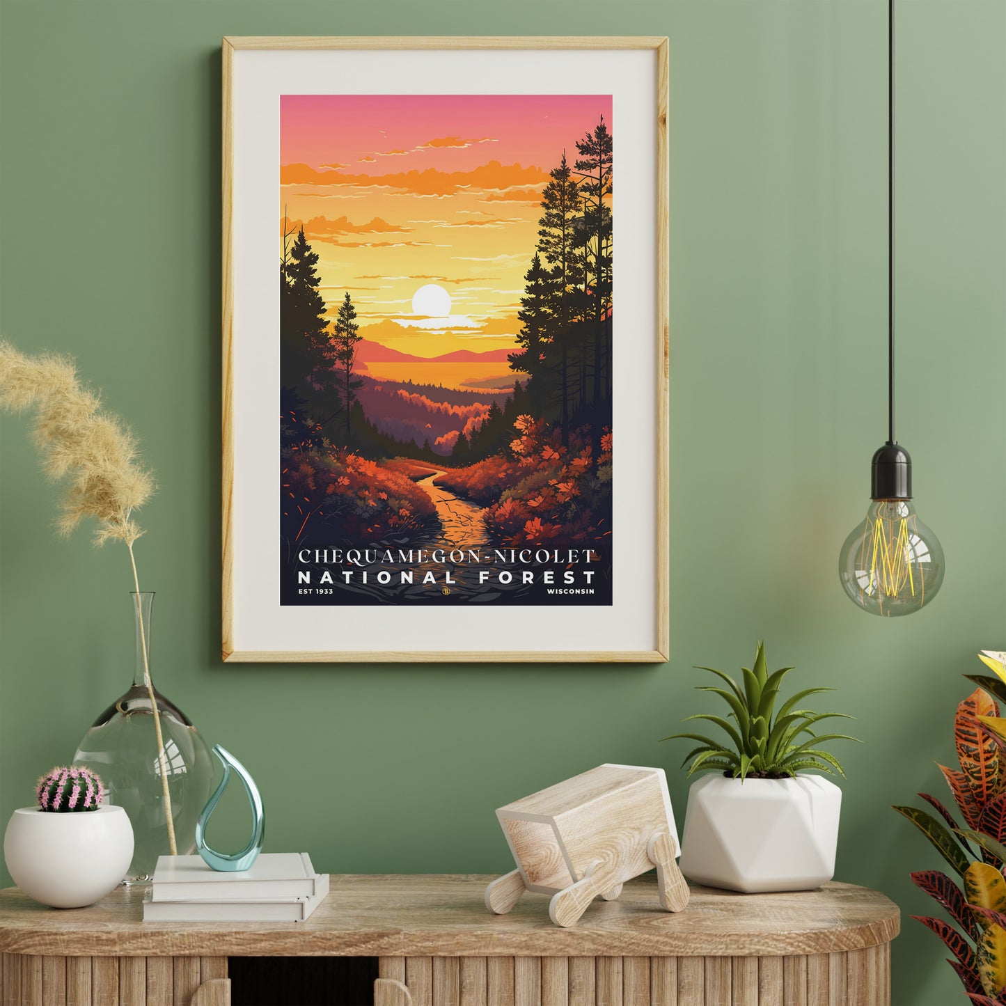 Chequamegon-Nicolet National Forest Poster | S01