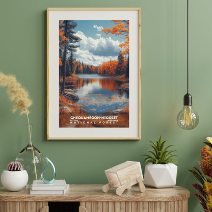Chequamegon-Nicolet National Forest Poster | S02