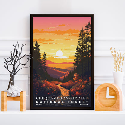 Chequamegon-Nicolet National Forest Poster | S01