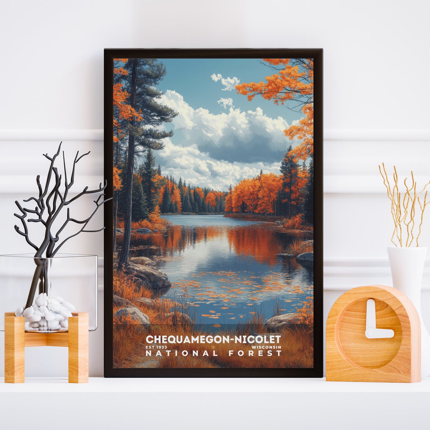 Chequamegon-Nicolet National Forest Poster | S02