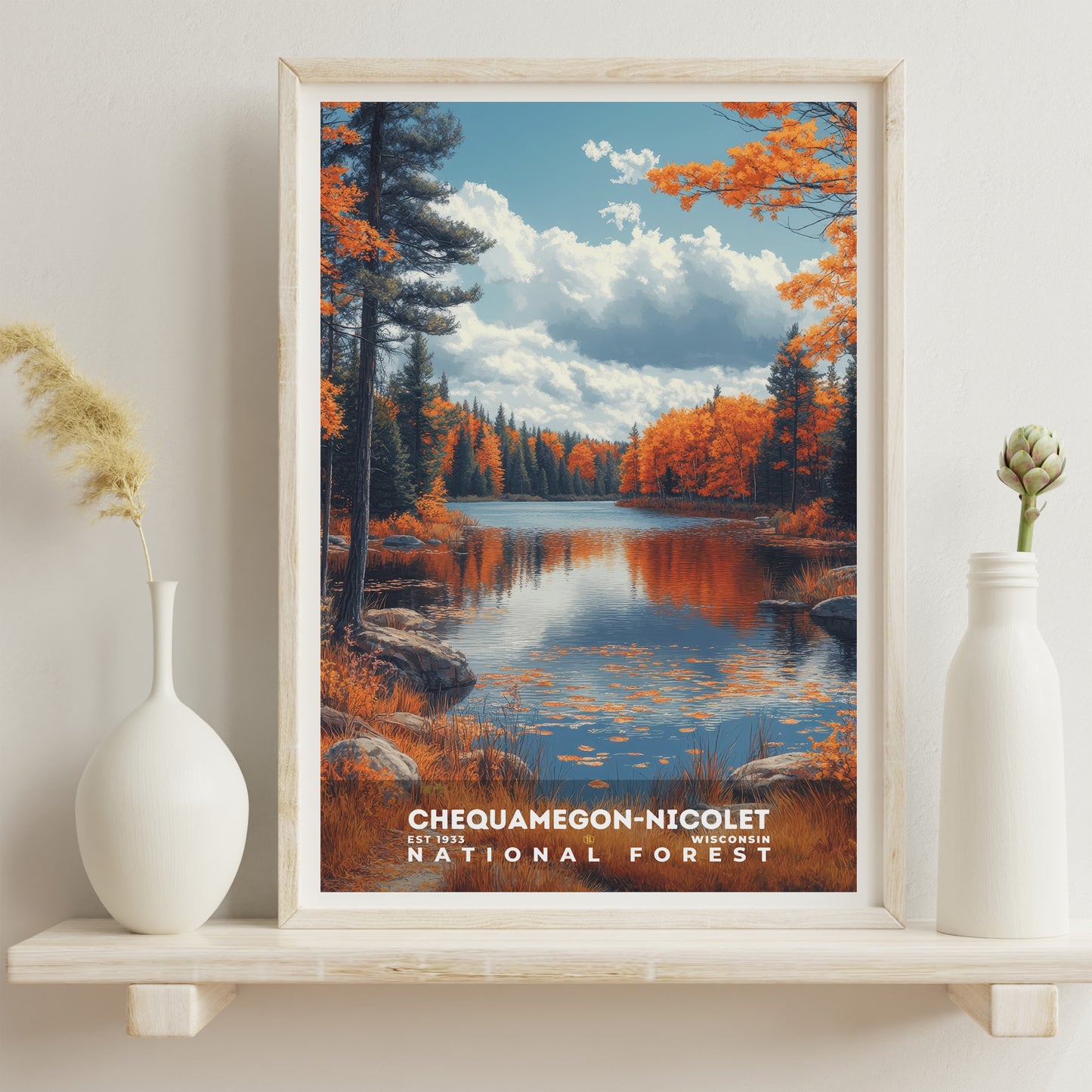 Chequamegon-Nicolet National Forest Poster | S02