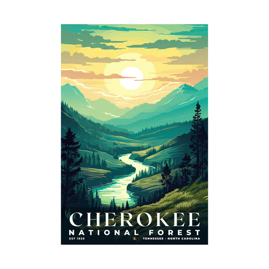 Cherokee National Forest Poster | S01
