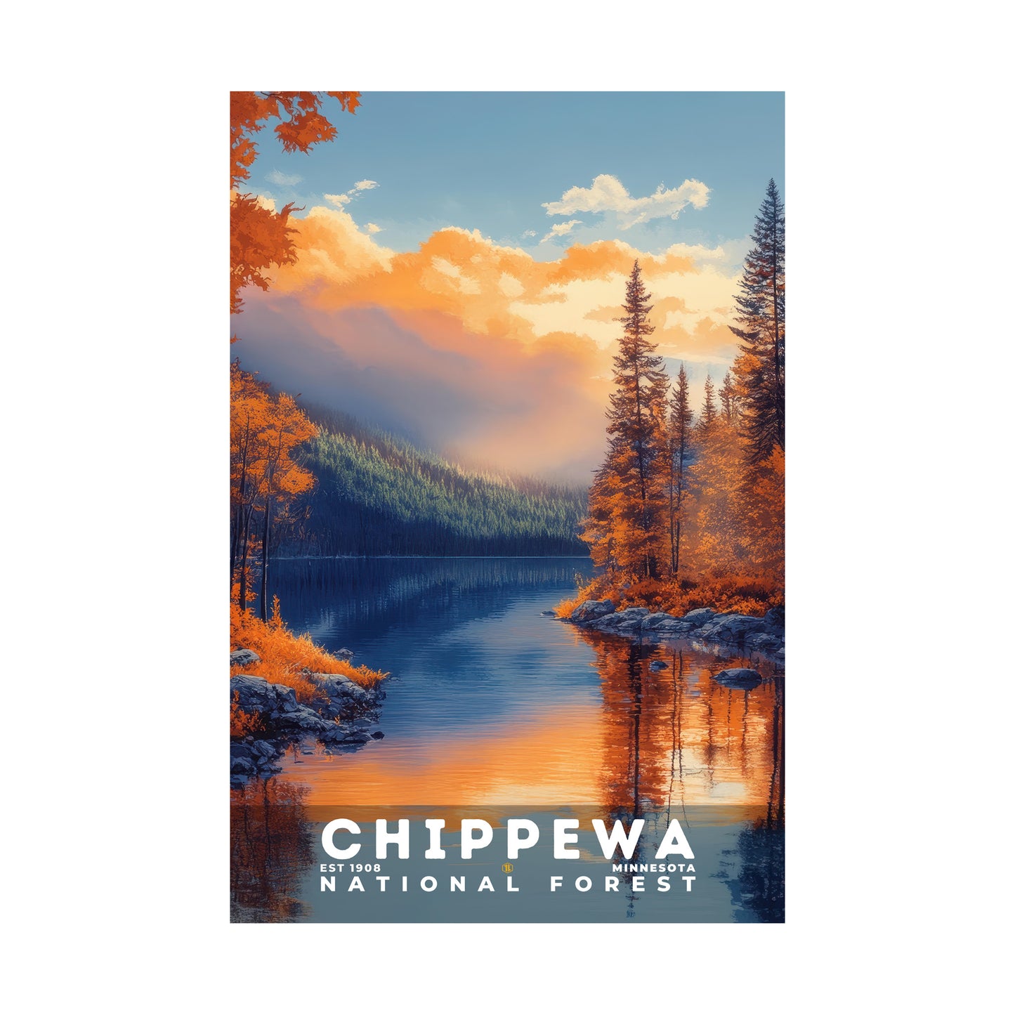 Chippewa National Forest Poster | S02
