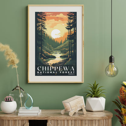 Chippewa National Forest Poster | S01