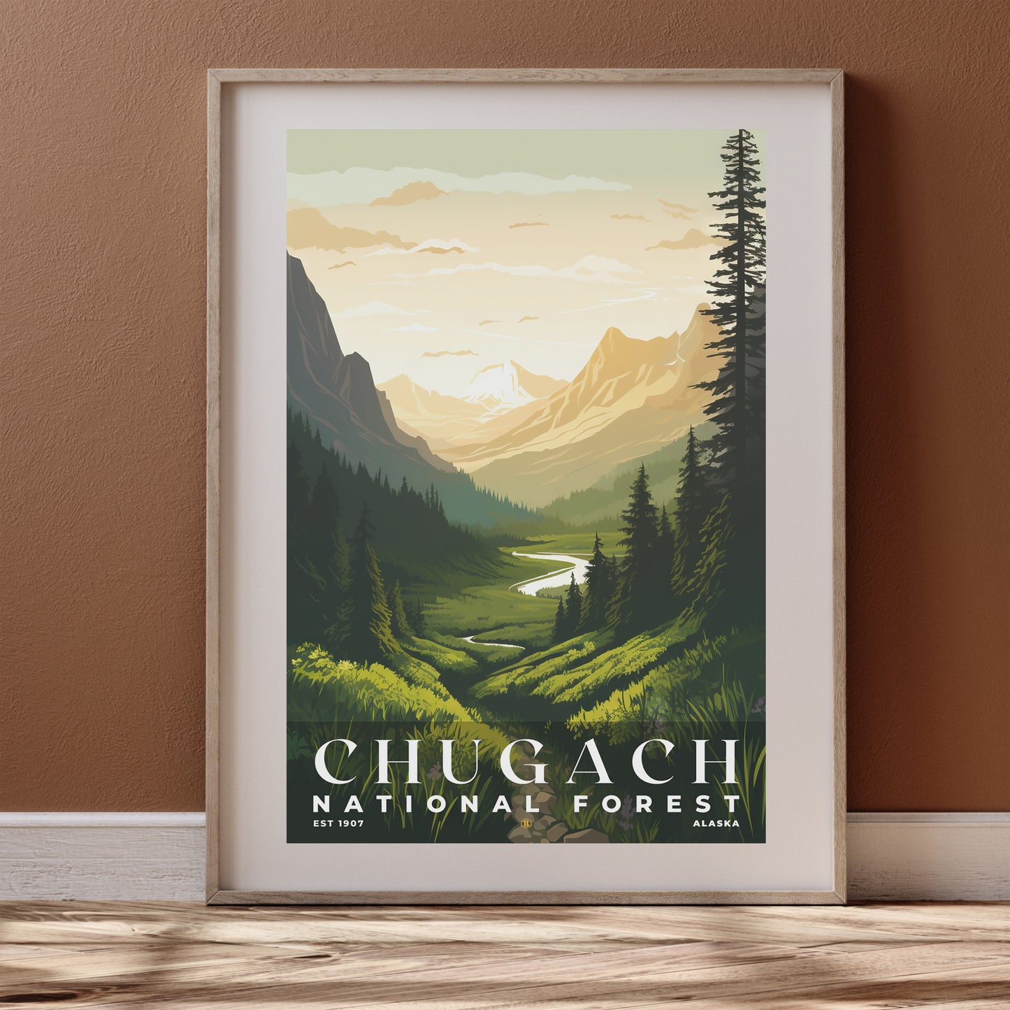 Chugach National Forest Poster | S01