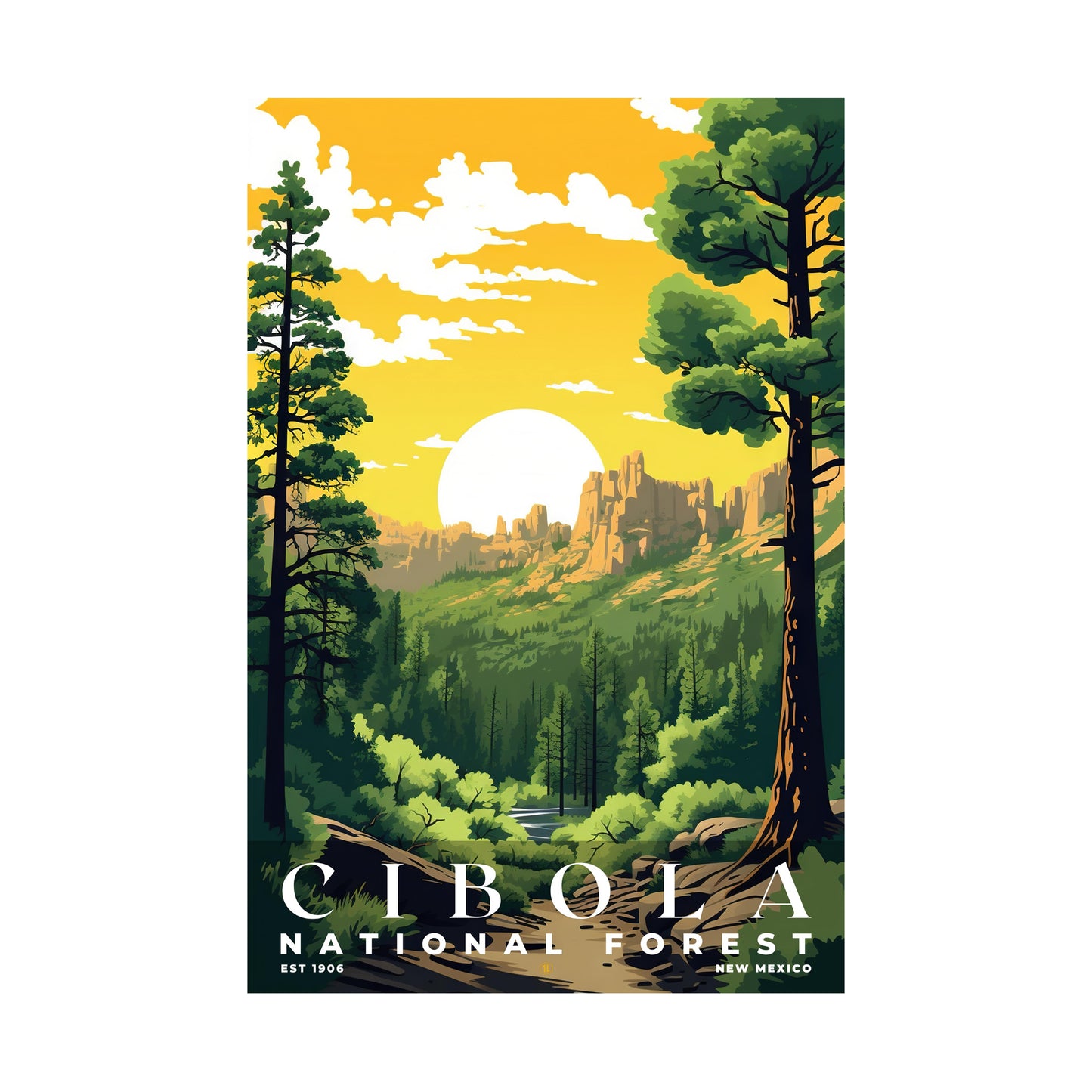 Cibola National Forest Poster | S01