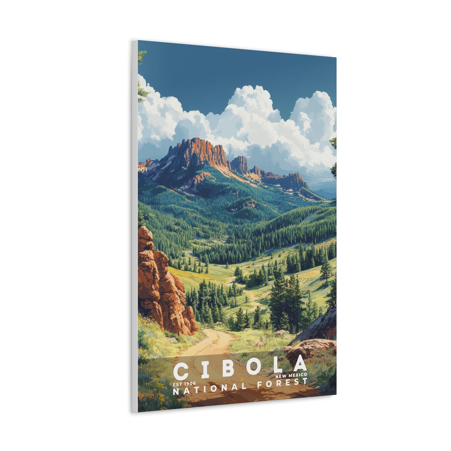 Cibola National Forest Poster | S02
