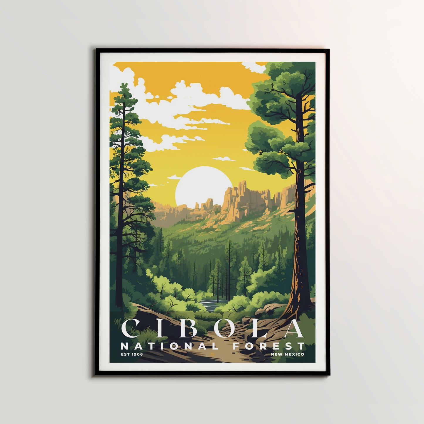 Cibola National Forest Poster | S01