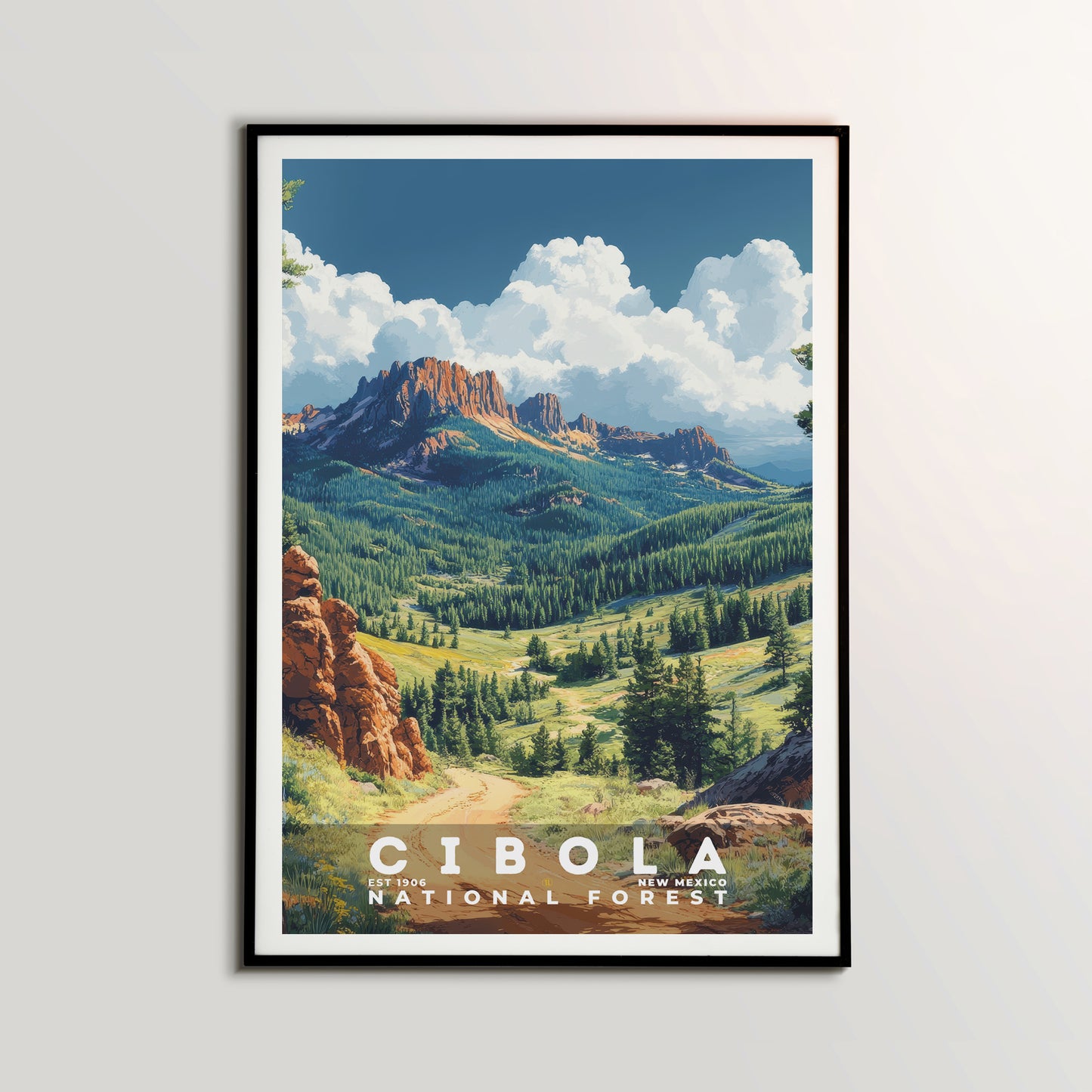 Cibola National Forest Poster | S02