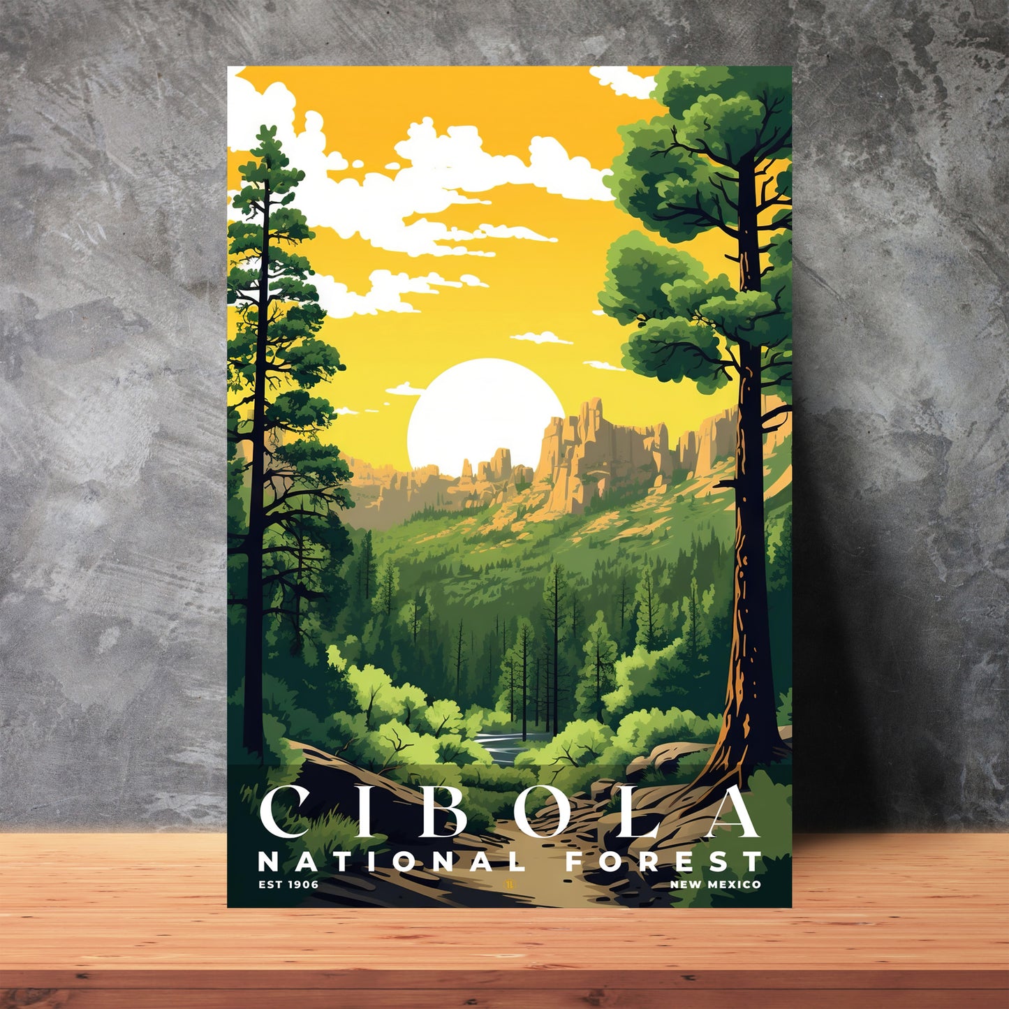 Cibola National Forest Poster | S01
