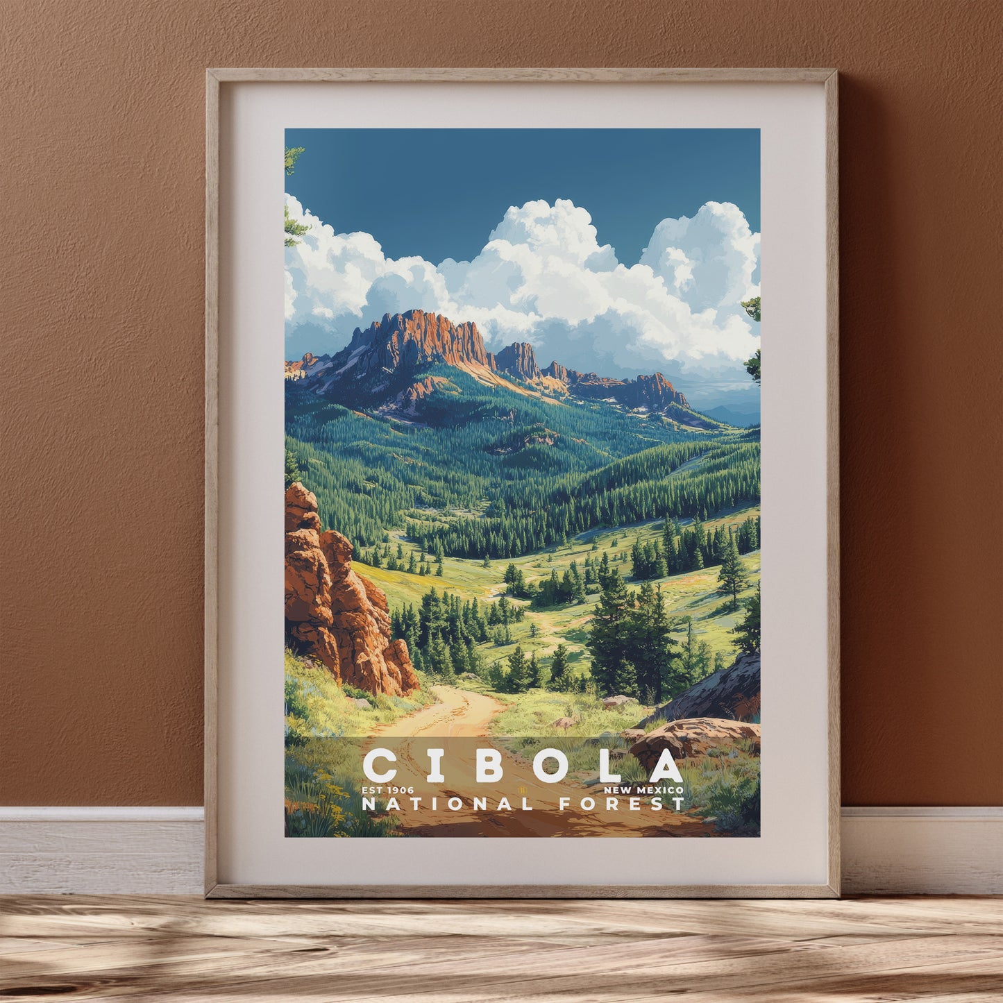 Cibola National Forest Poster | S02