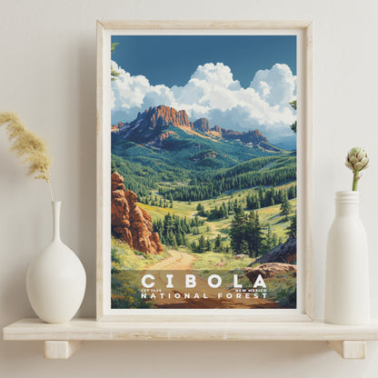 Cibola National Forest Poster | S02