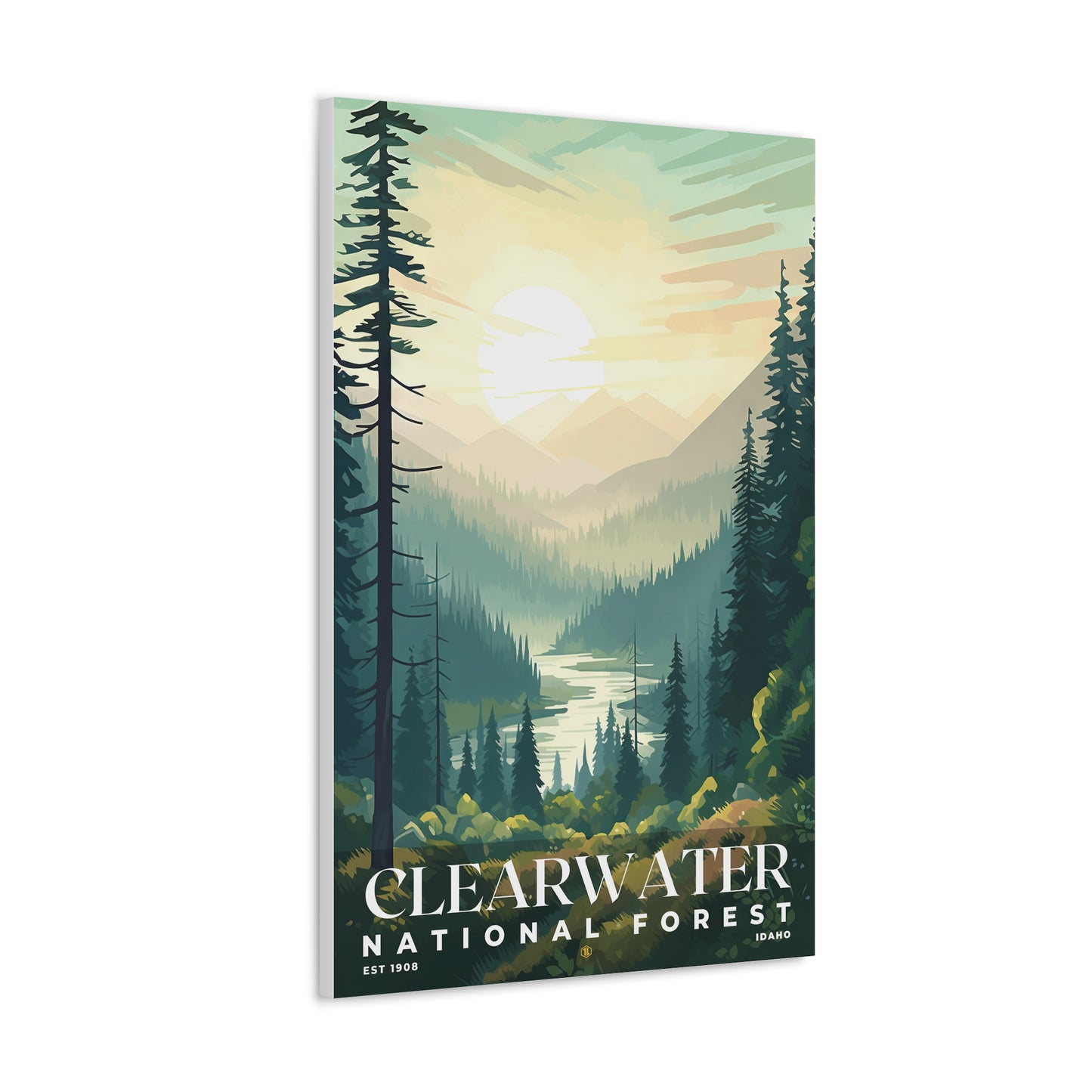 Clearwater National Forest Poster | S01
