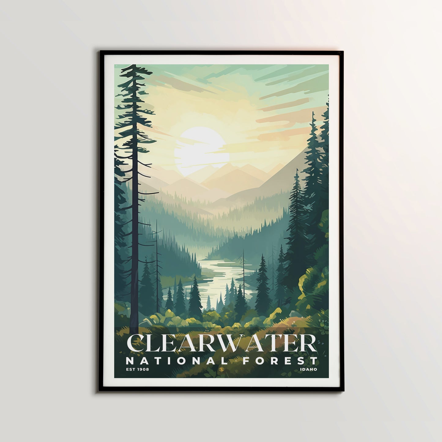 Clearwater National Forest Poster | S01