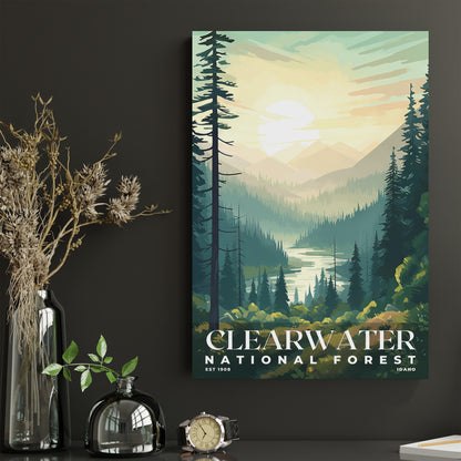Clearwater National Forest Poster | S01
