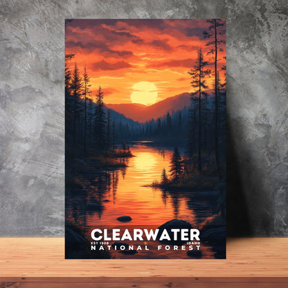 Clearwater National Forest Poster | S02