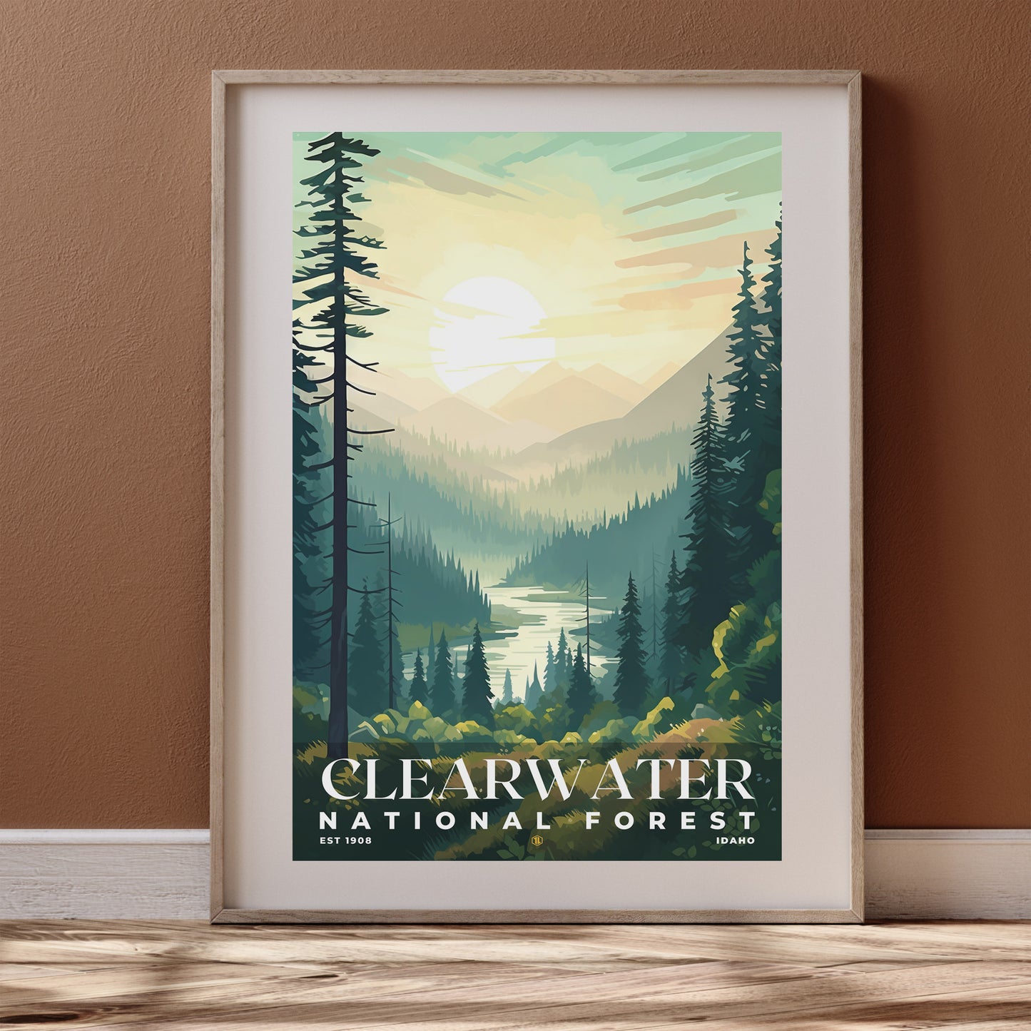 Clearwater National Forest Poster | S01