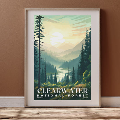 Clearwater National Forest Poster | S01