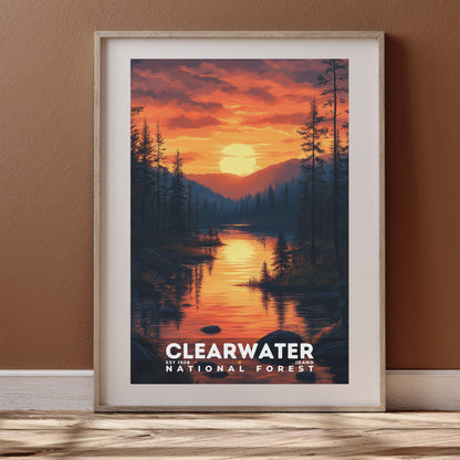 Clearwater National Forest Poster | S02