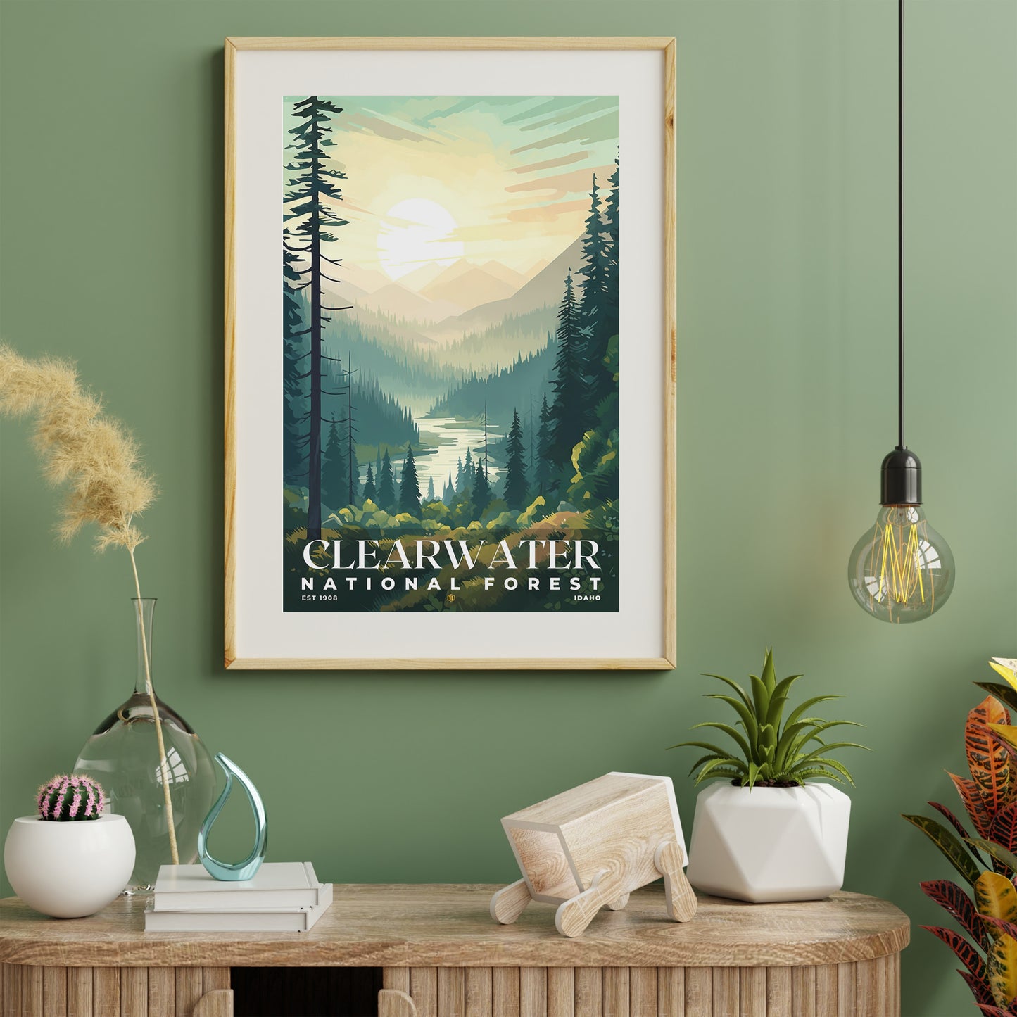 Clearwater National Forest Poster | S01