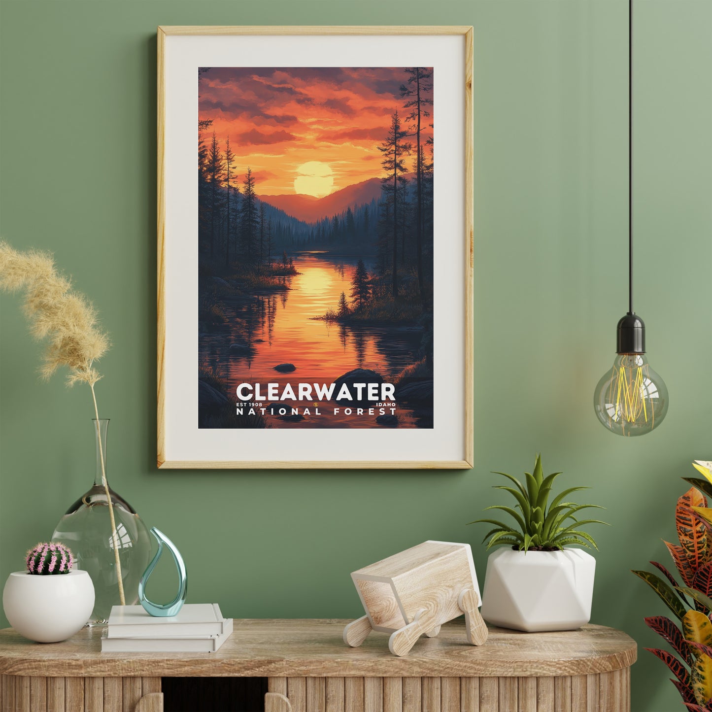 Clearwater National Forest Poster | S02