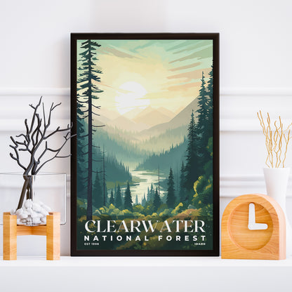Clearwater National Forest Poster | S01