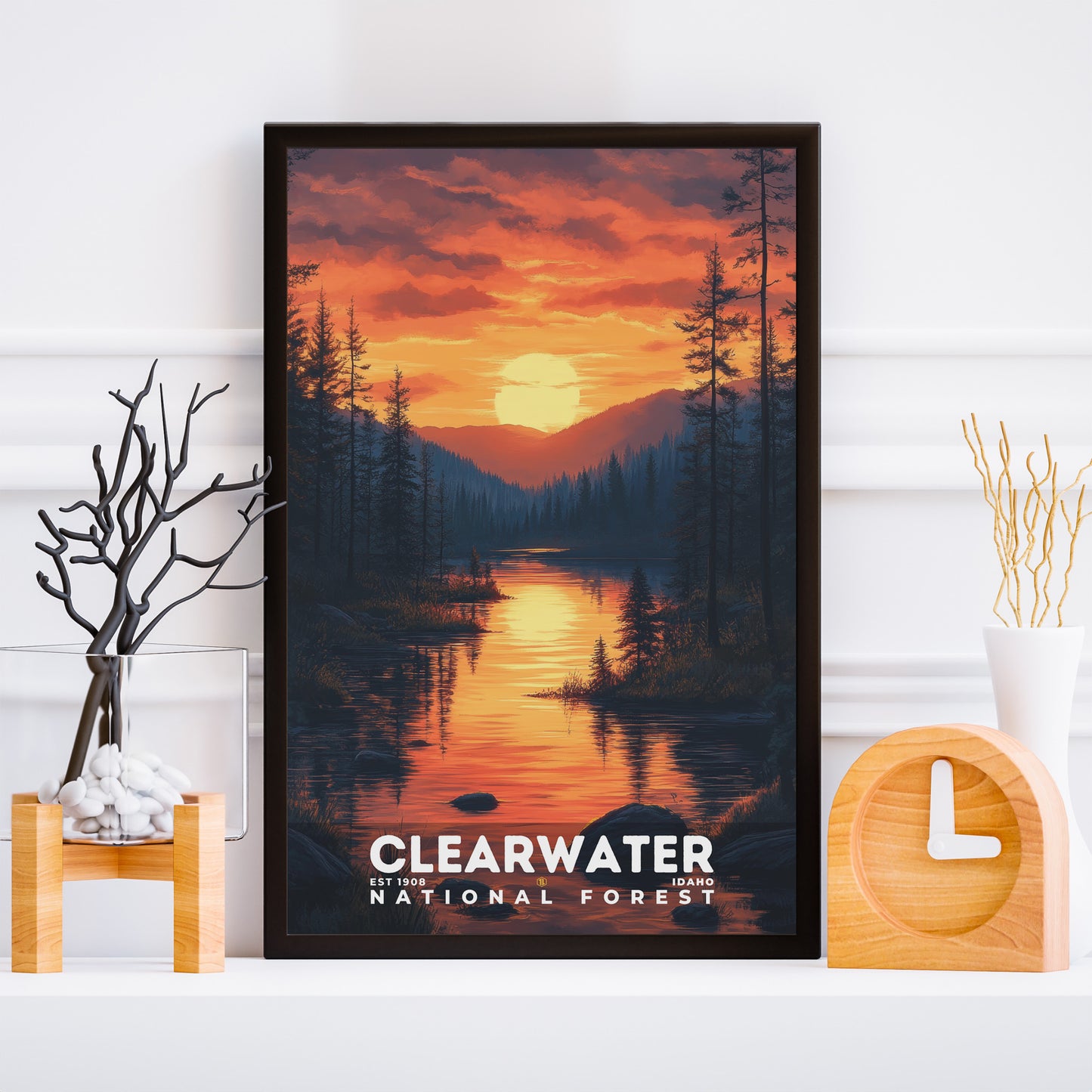 Clearwater National Forest Poster | S02
