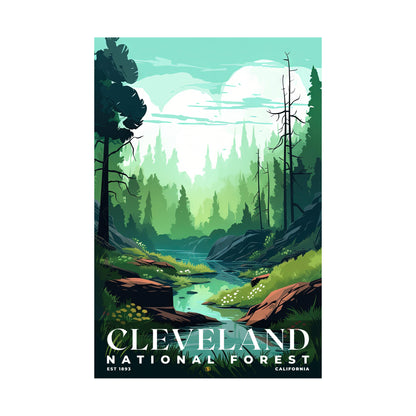 Cleveland National Forest Poster | S01