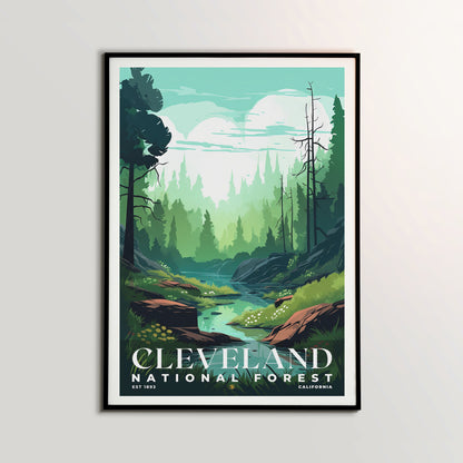 Cleveland National Forest Poster | S01