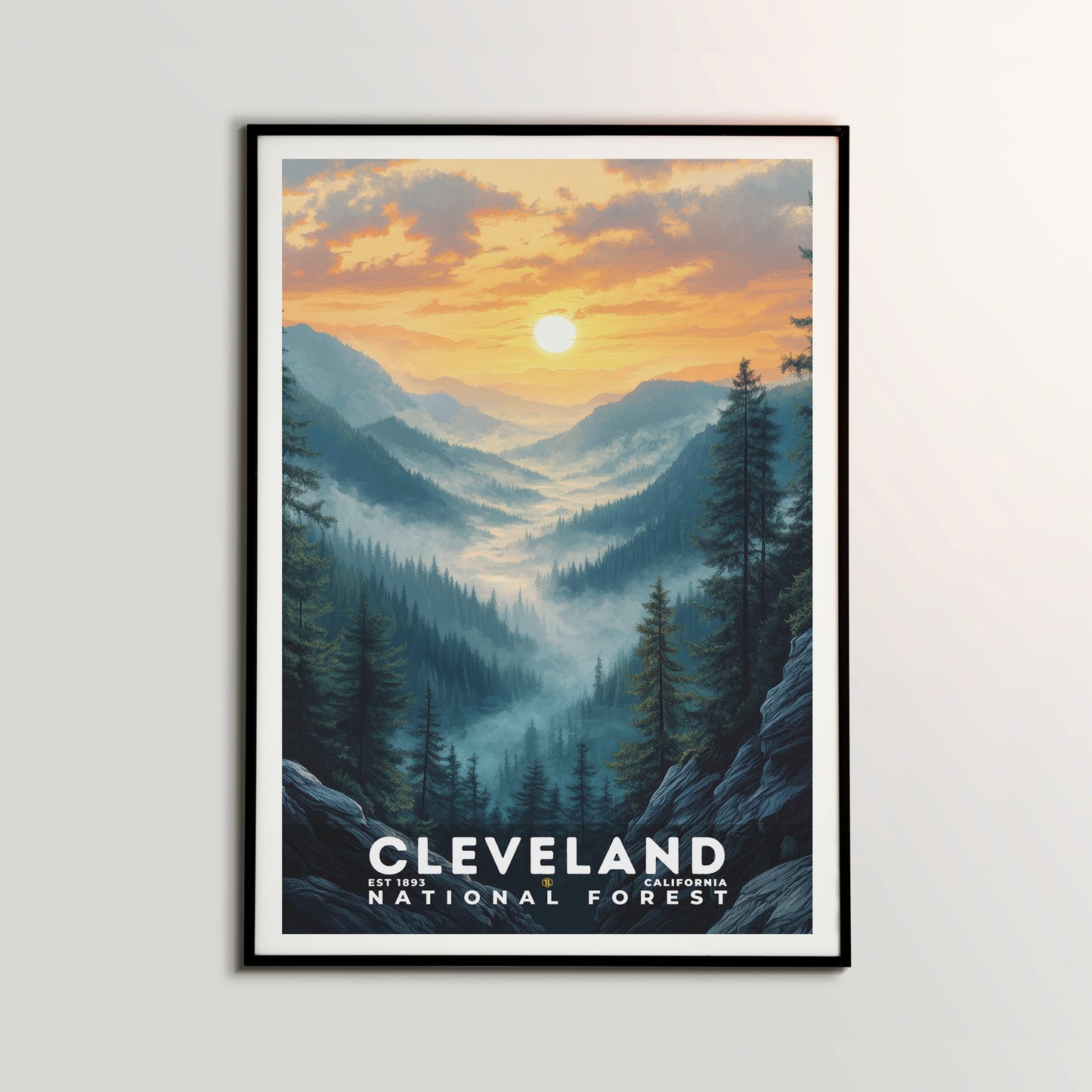 Cleveland National Forest Poster | S02