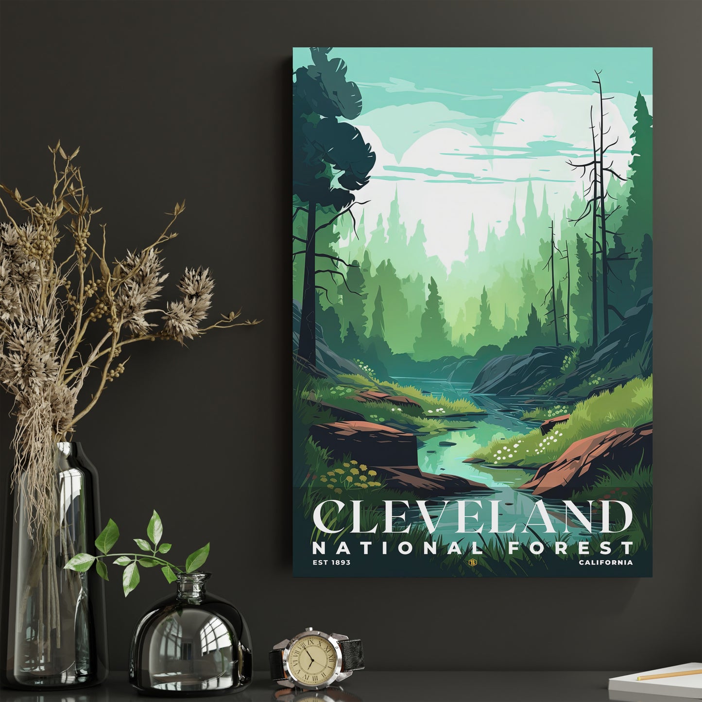 Cleveland National Forest Poster | S01