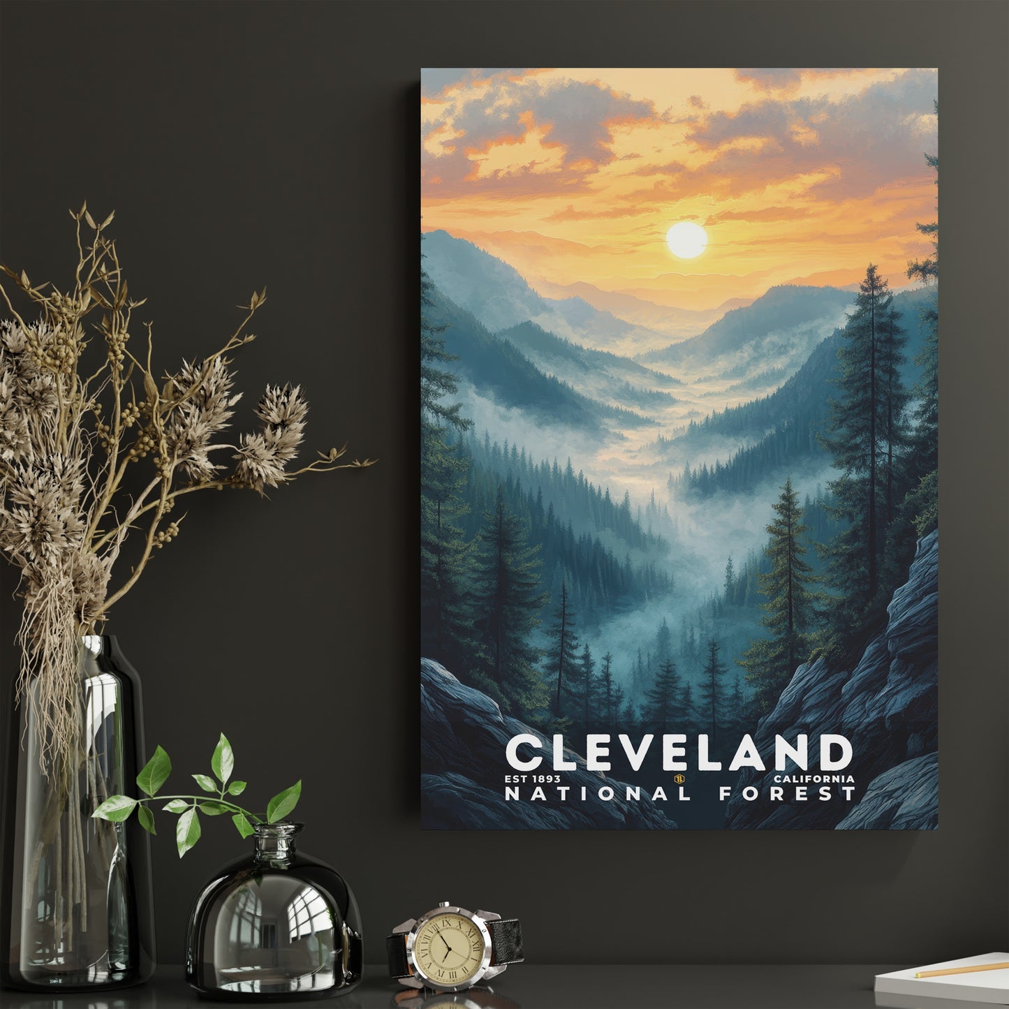 Cleveland National Forest Poster | S02
