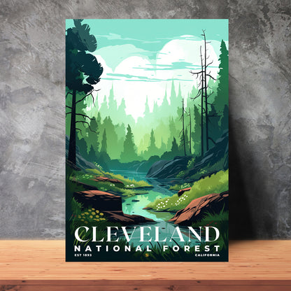 Cleveland National Forest Poster | S01