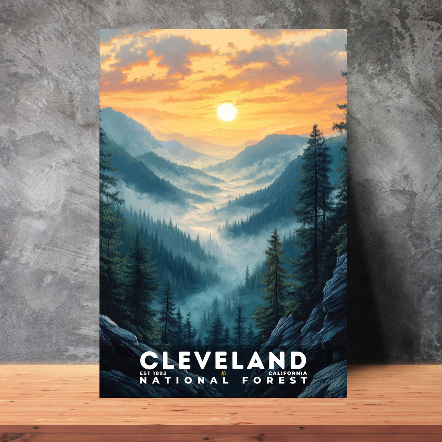 Cleveland National Forest Poster | S02