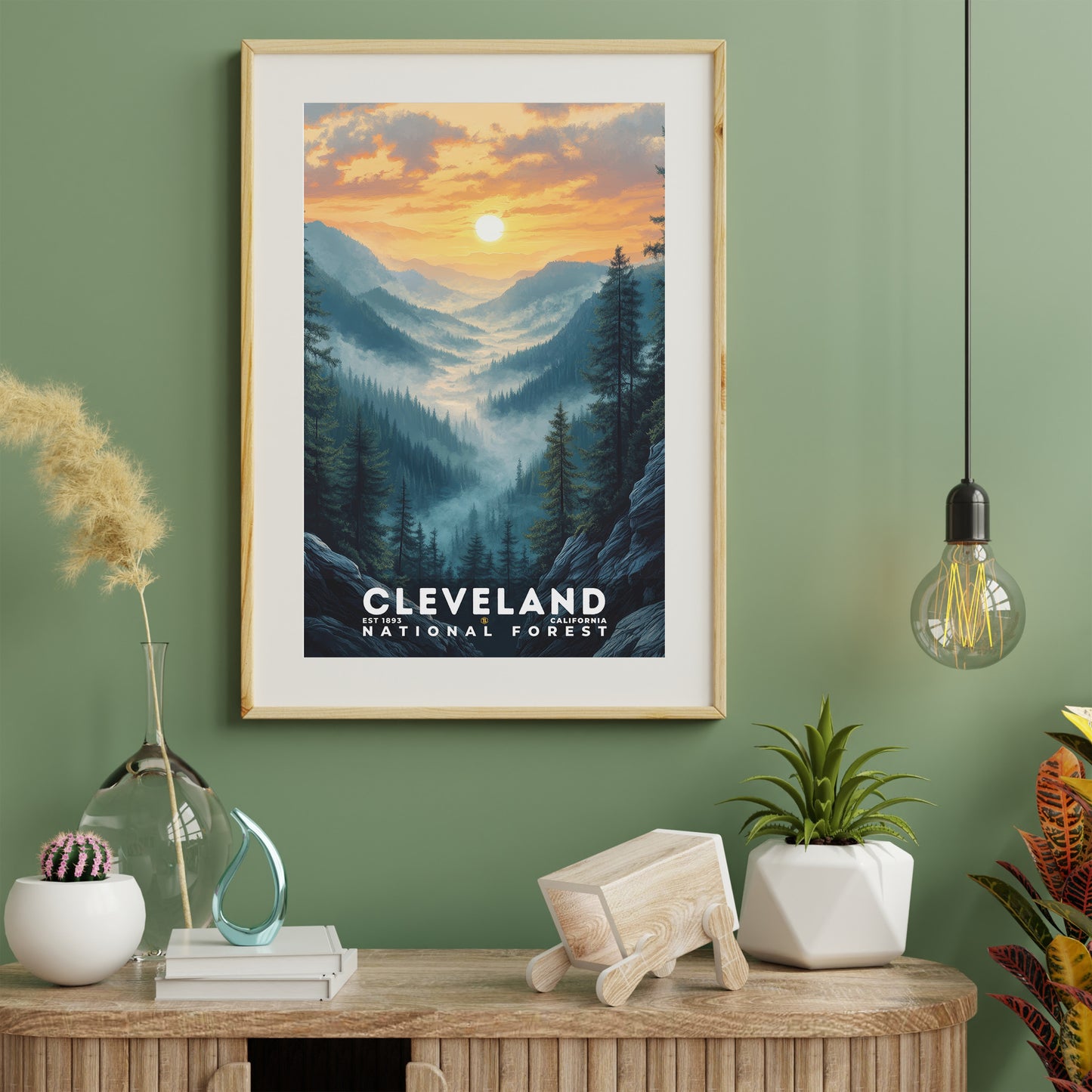 Cleveland National Forest Poster | S02