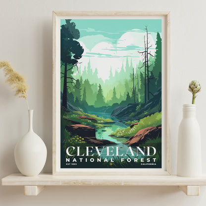 Cleveland National Forest Poster | S01