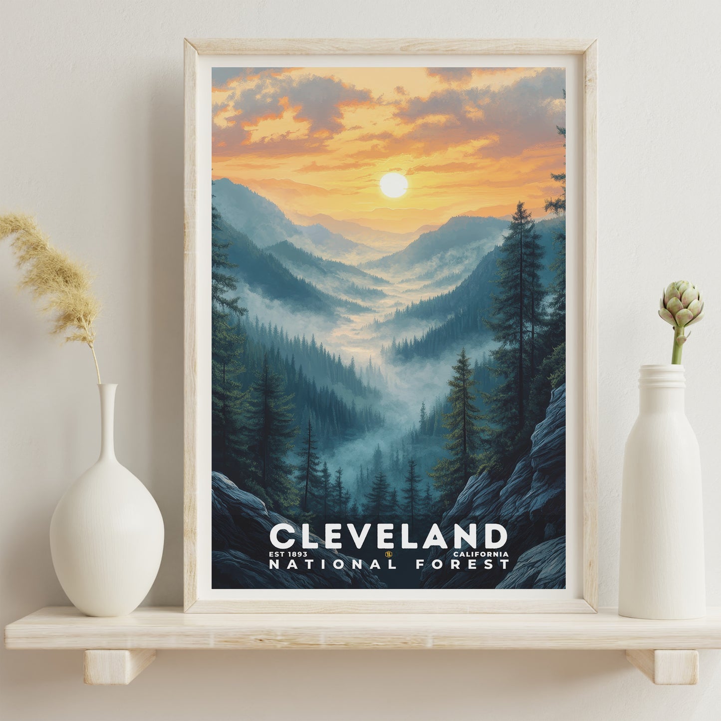 Cleveland National Forest Poster | S02