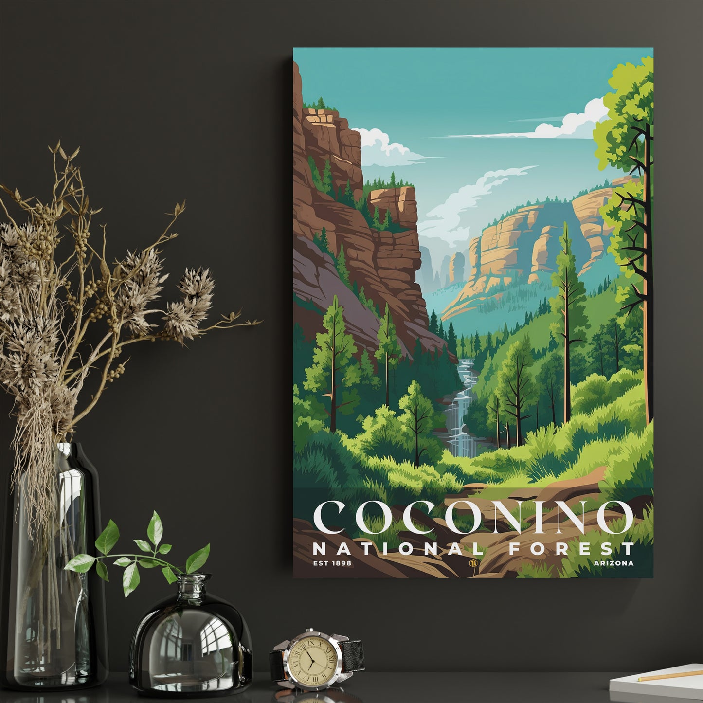 Coconino National Forest Poster | S01