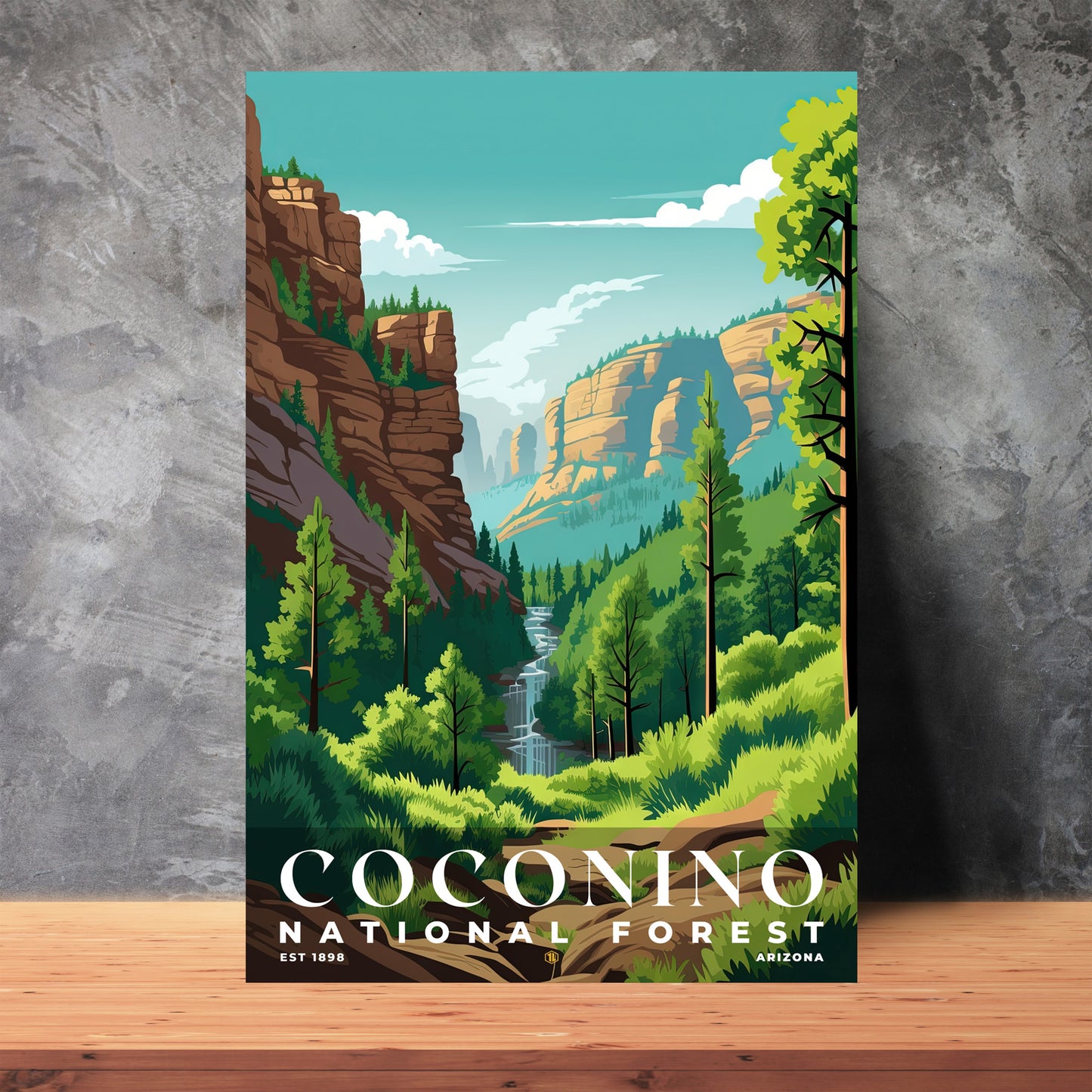 Coconino National Forest Poster | S01