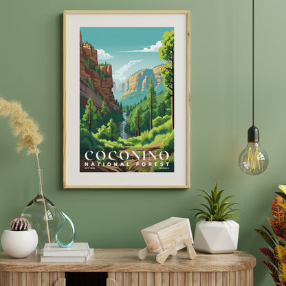 Coconino National Forest Poster | S01