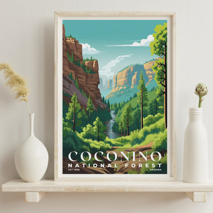 Coconino National Forest Poster | S01